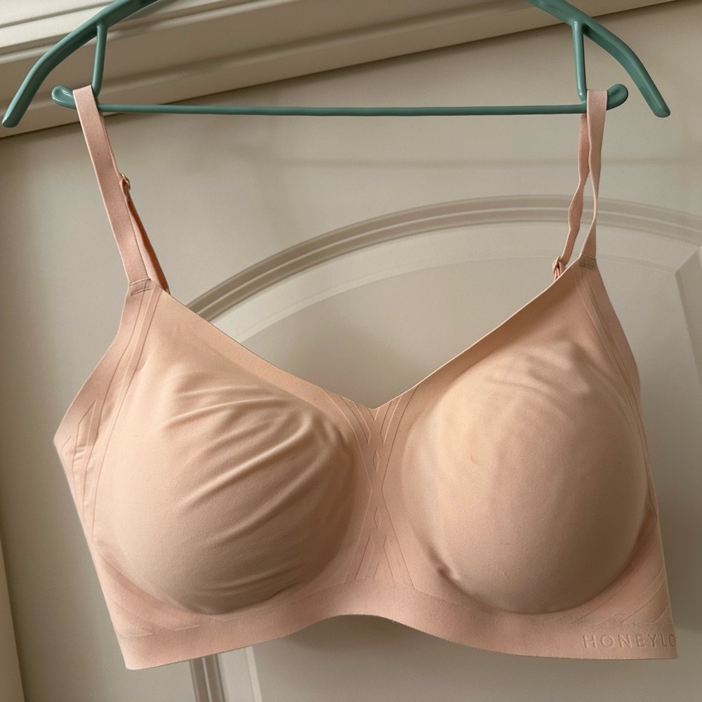 Honeylove Cream Silhouette Seamless wireless Bra